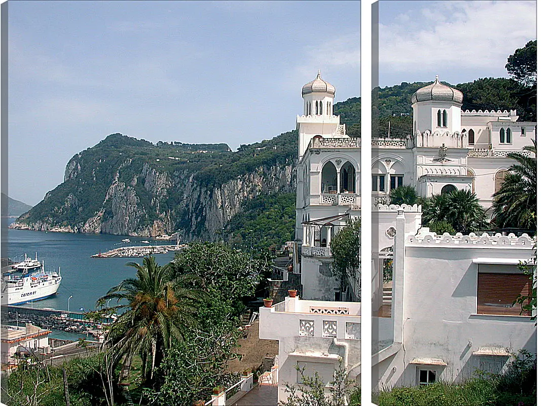 Модульная картина - Italy Capri
