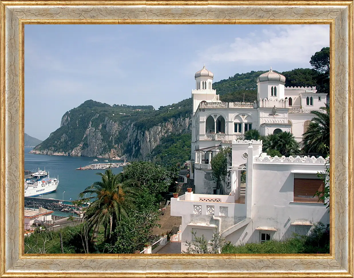 Картина в раме - Italy Capri
