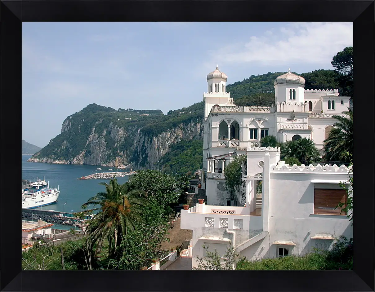 Картина в раме - Italy Capri
