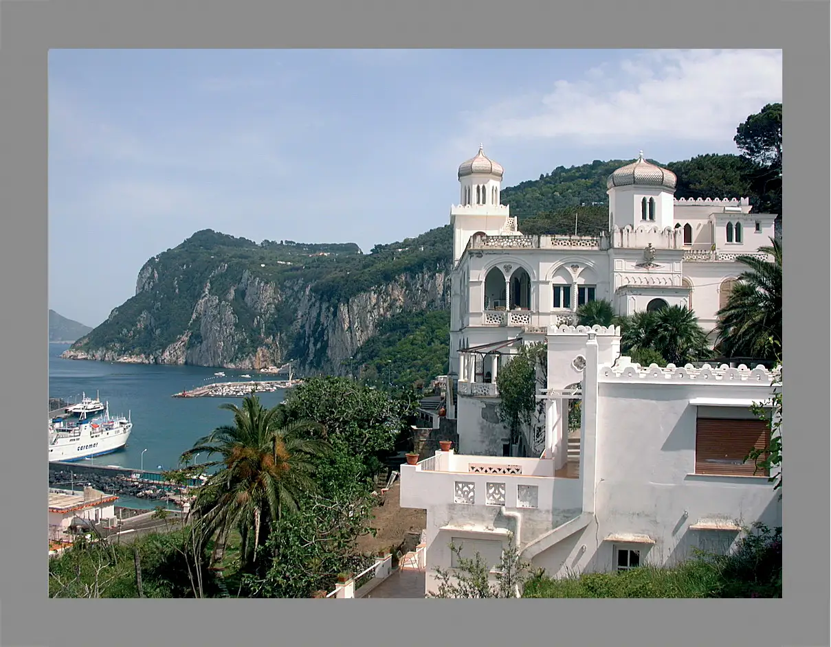 Картина в раме - Italy Capri
