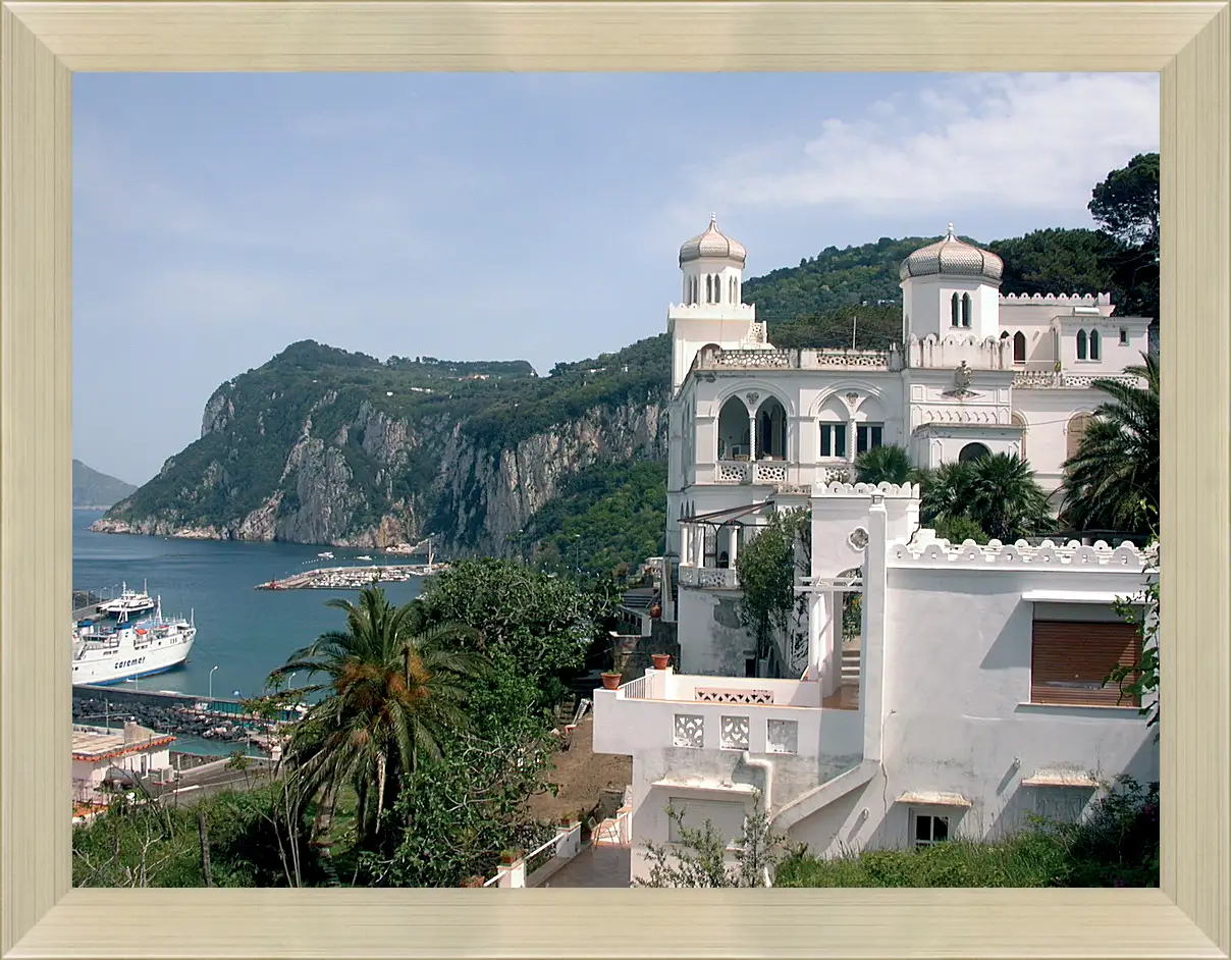 Картина в раме - Italy Capri
