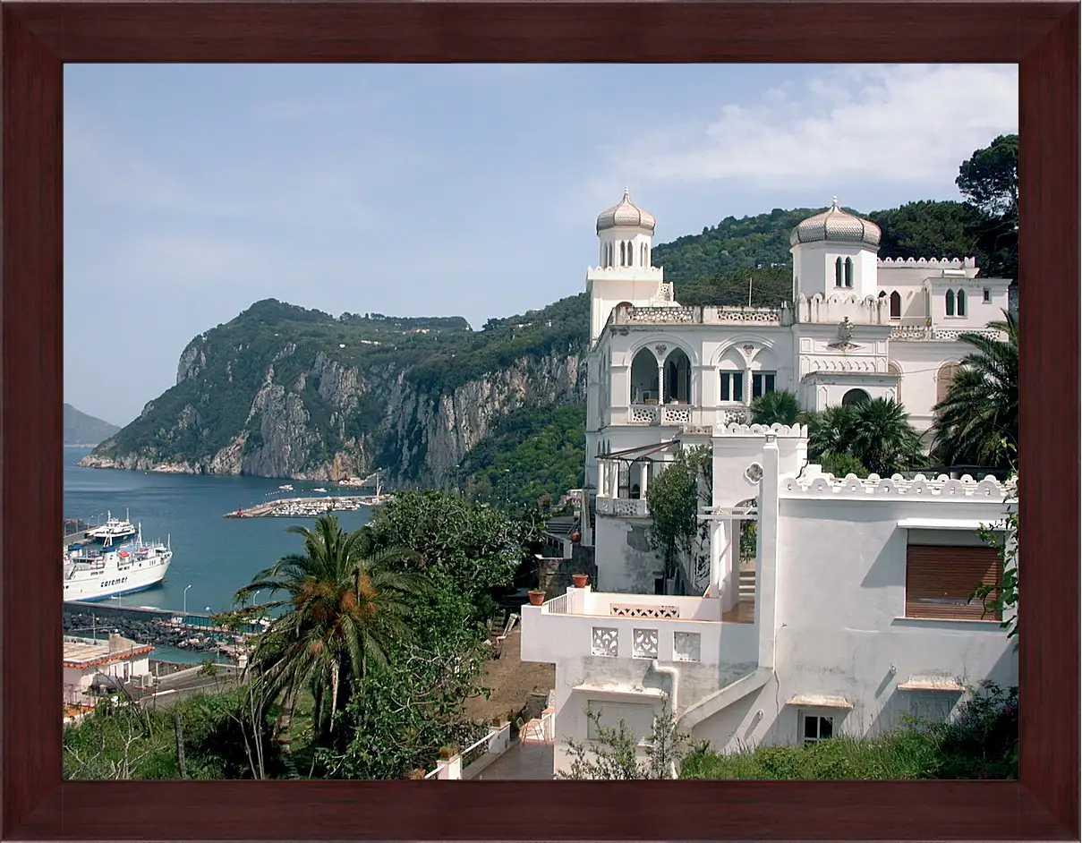 Картина в раме - Italy Capri
