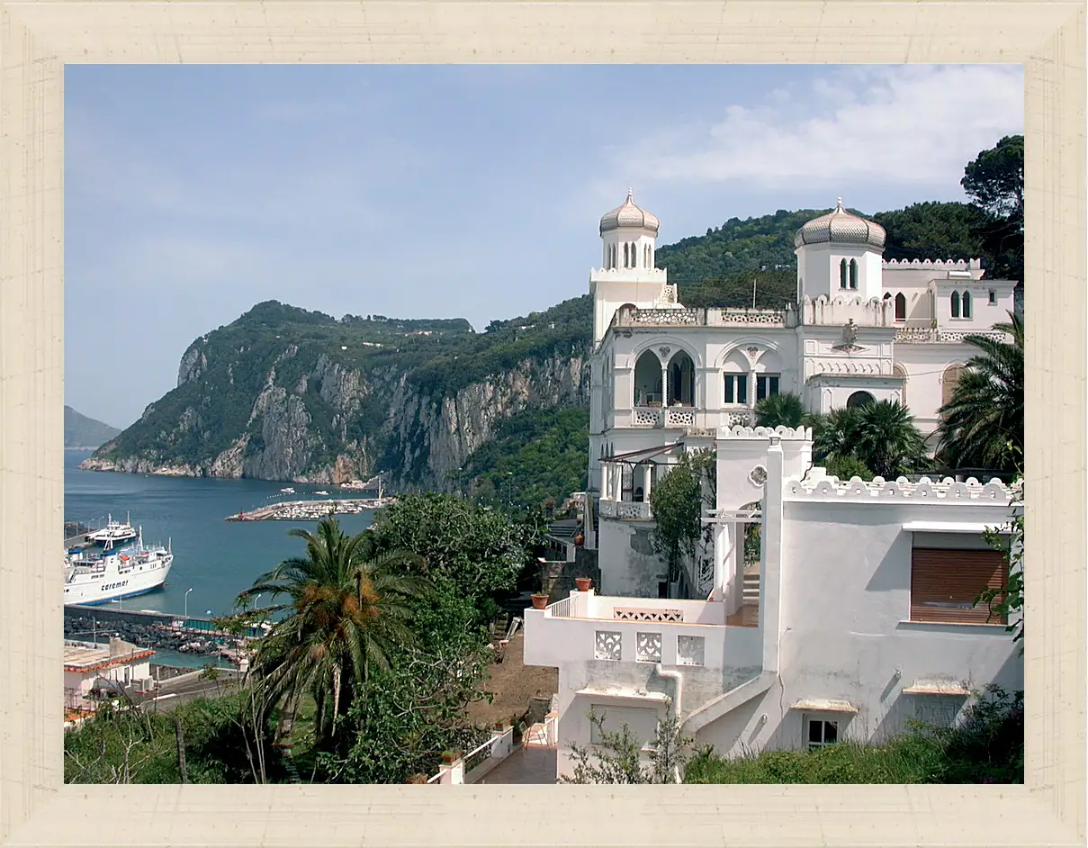 Картина в раме - Italy Capri
