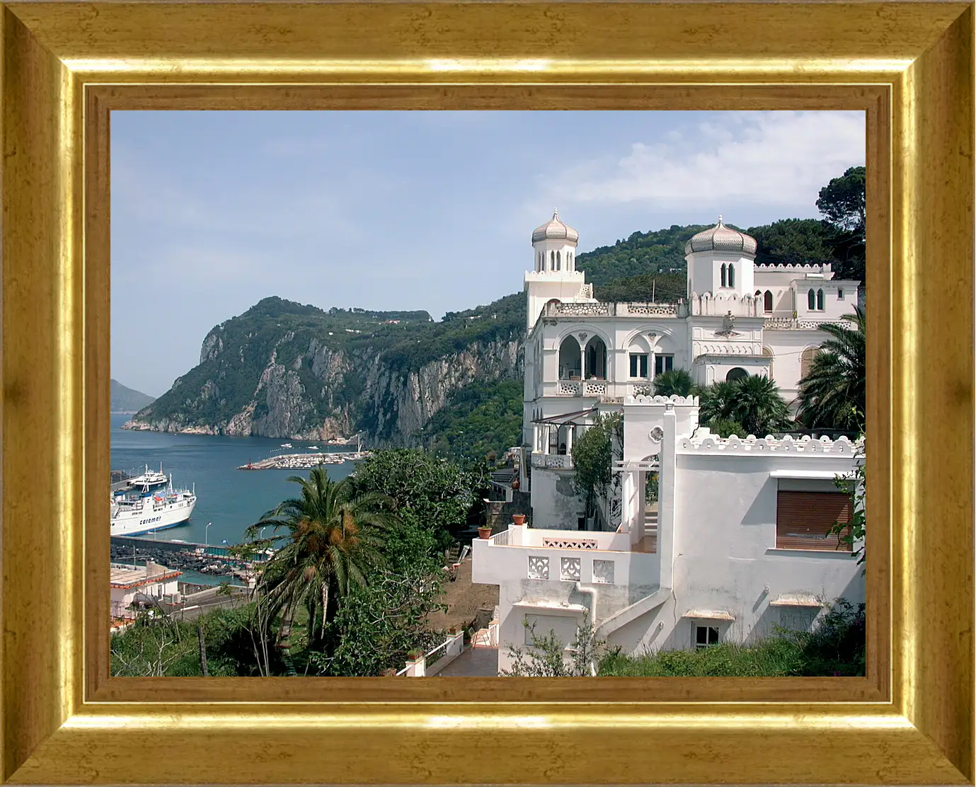 Картина в раме - Italy Capri
