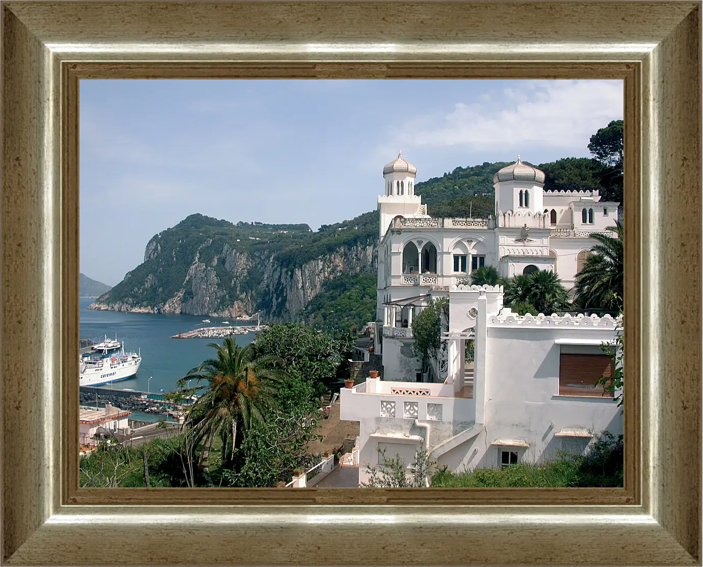 Картина в раме - Italy Capri
