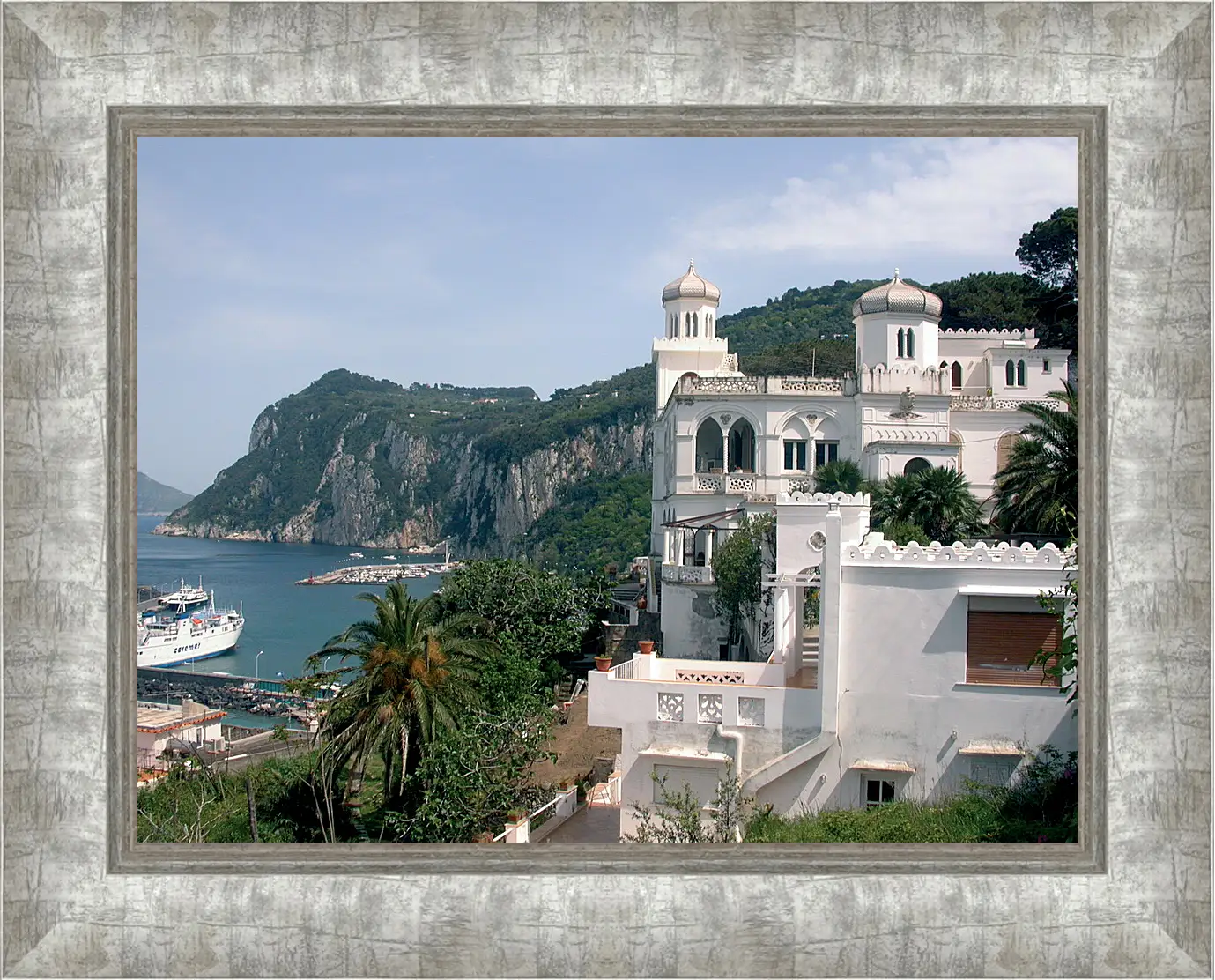 Картина в раме - Italy Capri
