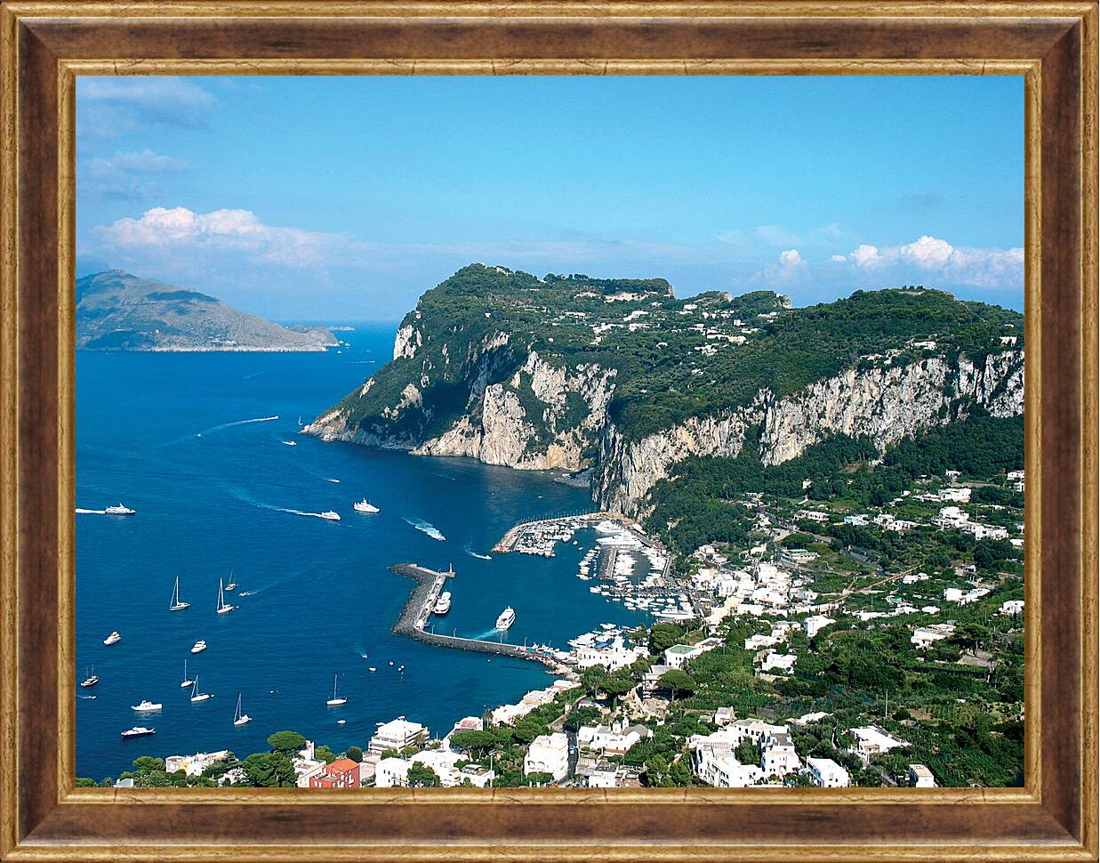Картина в раме - Italy Capri
