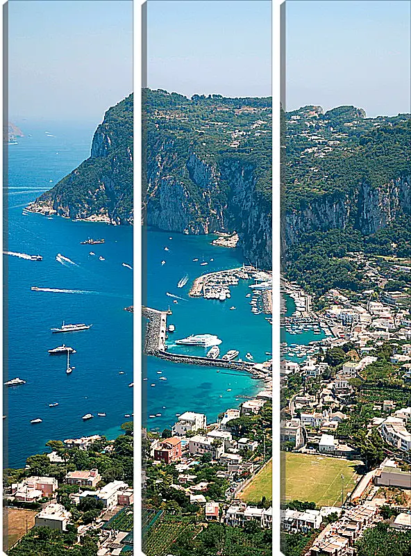 Модульная картина - Italy Capri
