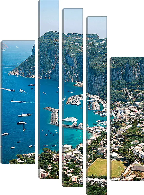 Модульная картина - Italy Capri
