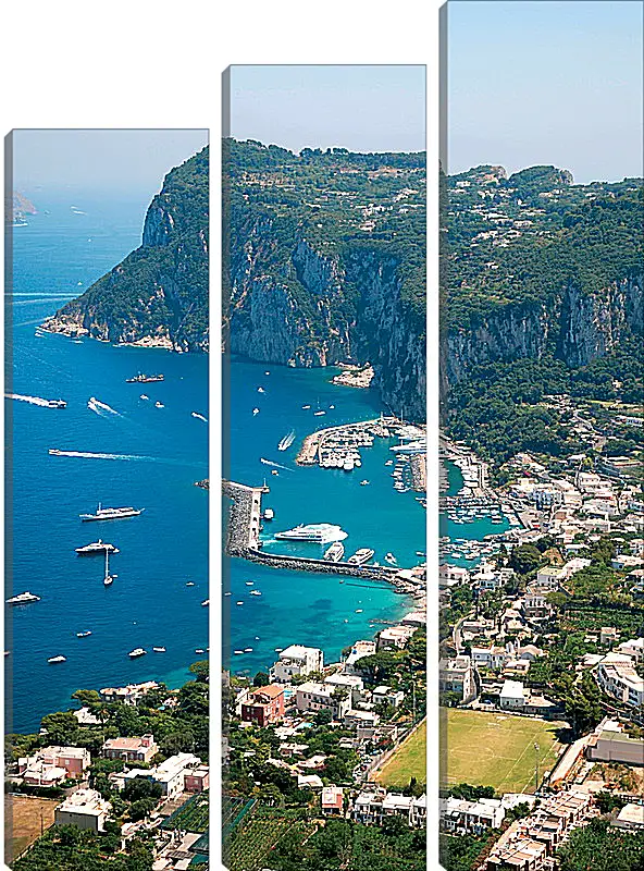 Модульная картина - Italy Capri
