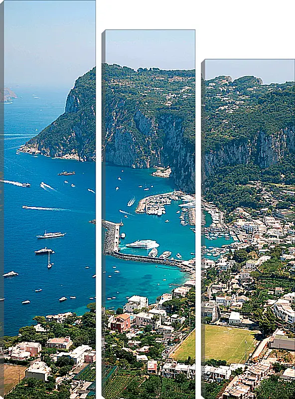 Модульная картина - Italy Capri
