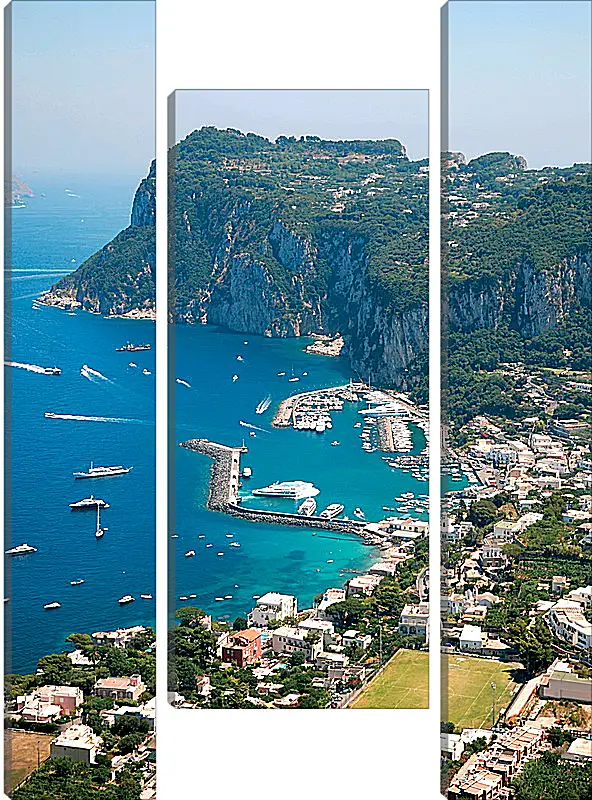 Модульная картина - Italy Capri
