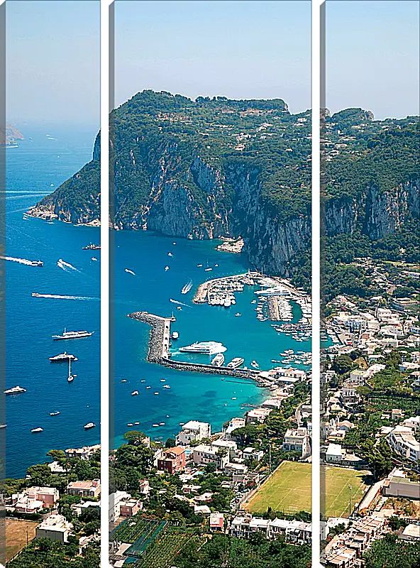 Модульная картина - Italy Capri
