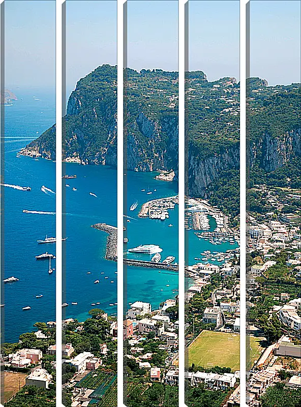 Модульная картина - Italy Capri
