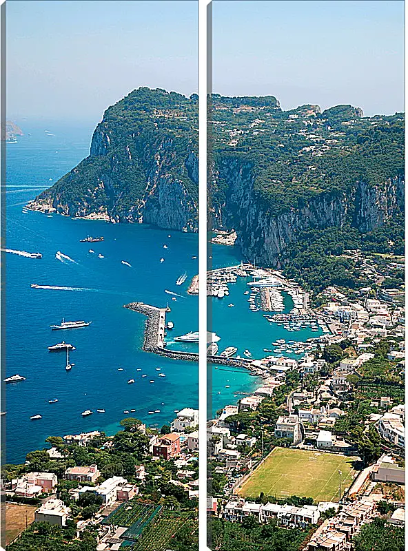 Модульная картина - Italy Capri
