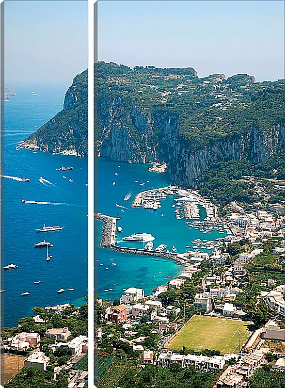 Модульная картина - Italy Capri
