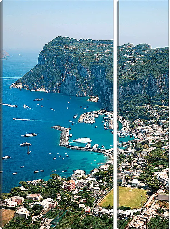 Модульная картина - Italy Capri
