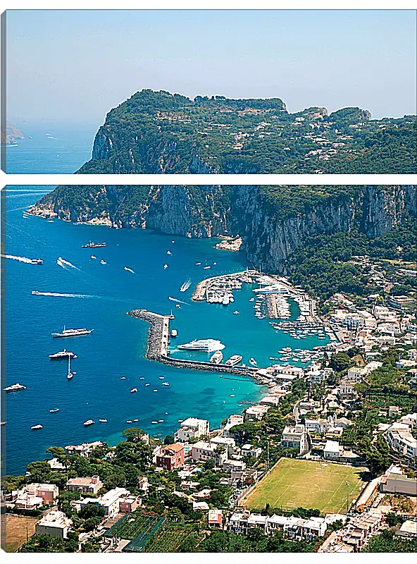 Модульная картина - Italy Capri
