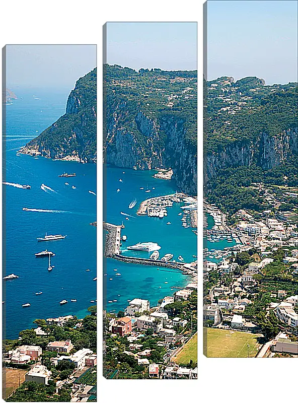 Модульная картина - Italy Capri
