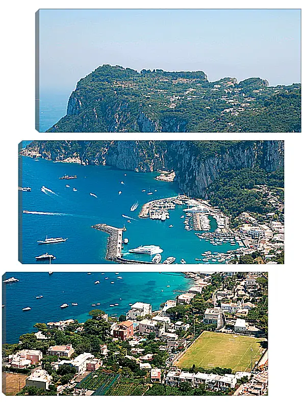 Модульная картина - Italy Capri
