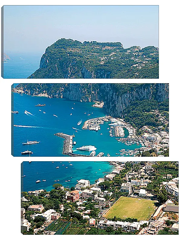 Модульная картина - Italy Capri
