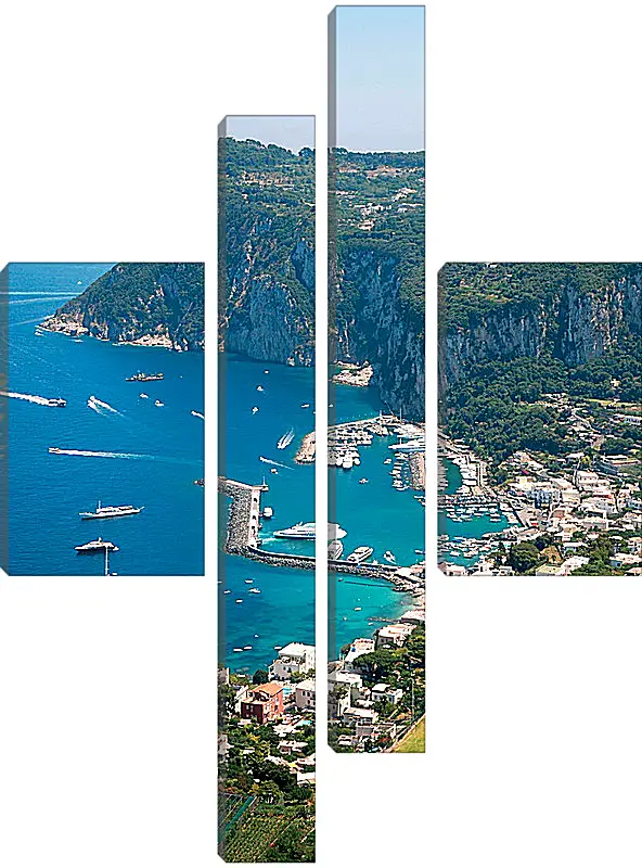 Модульная картина - Italy Capri
