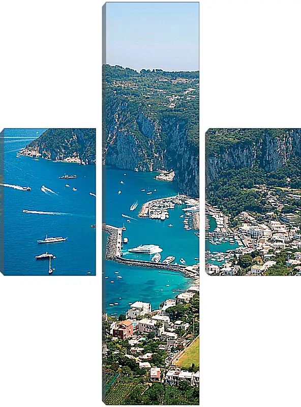 Модульная картина - Italy Capri
