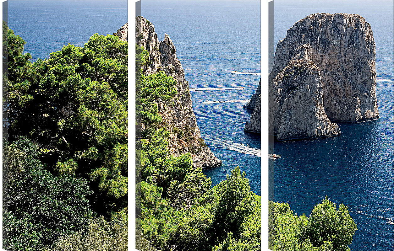 Модульная картина - Italy Capri
