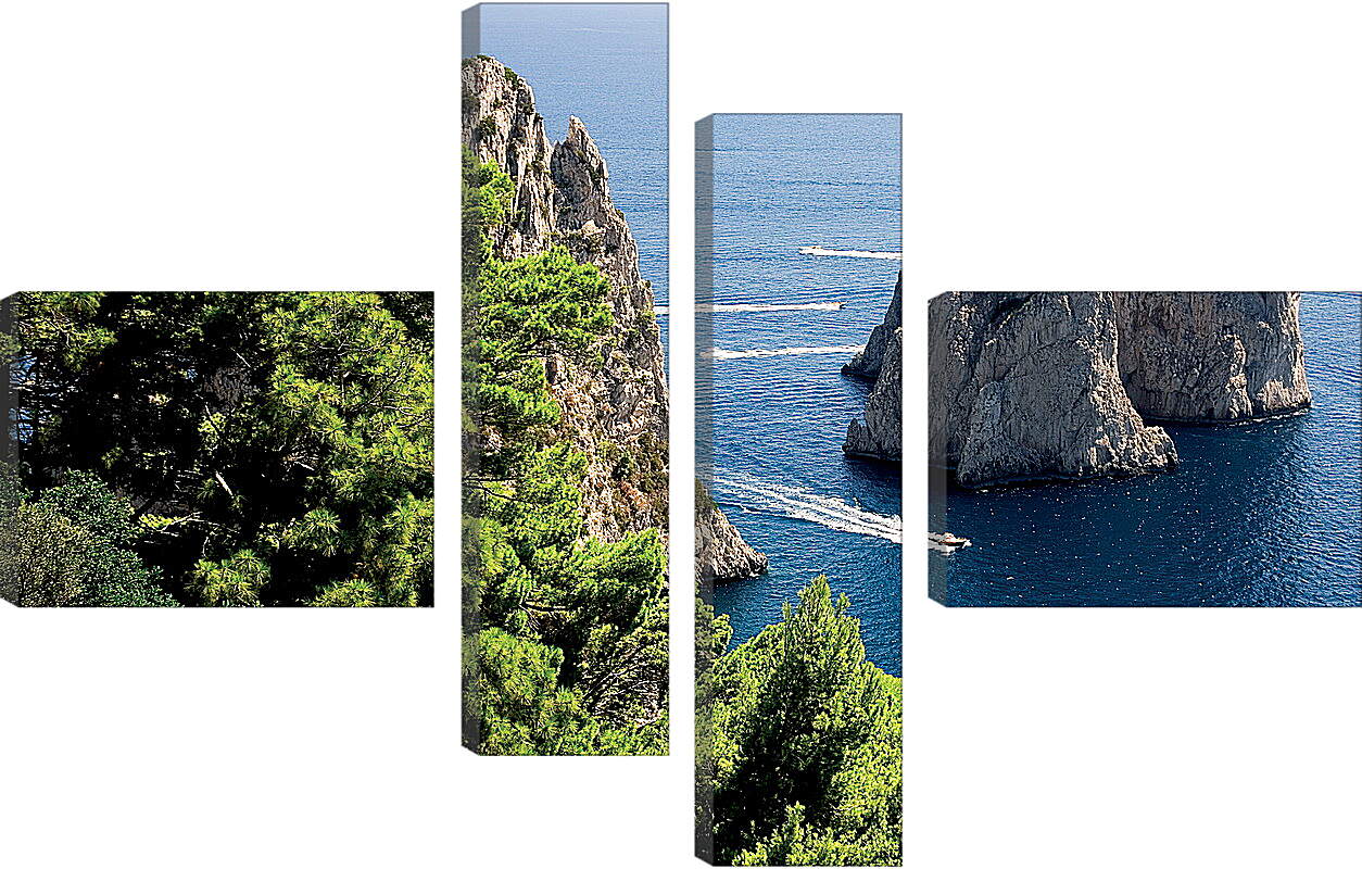 Модульная картина - Italy Capri
