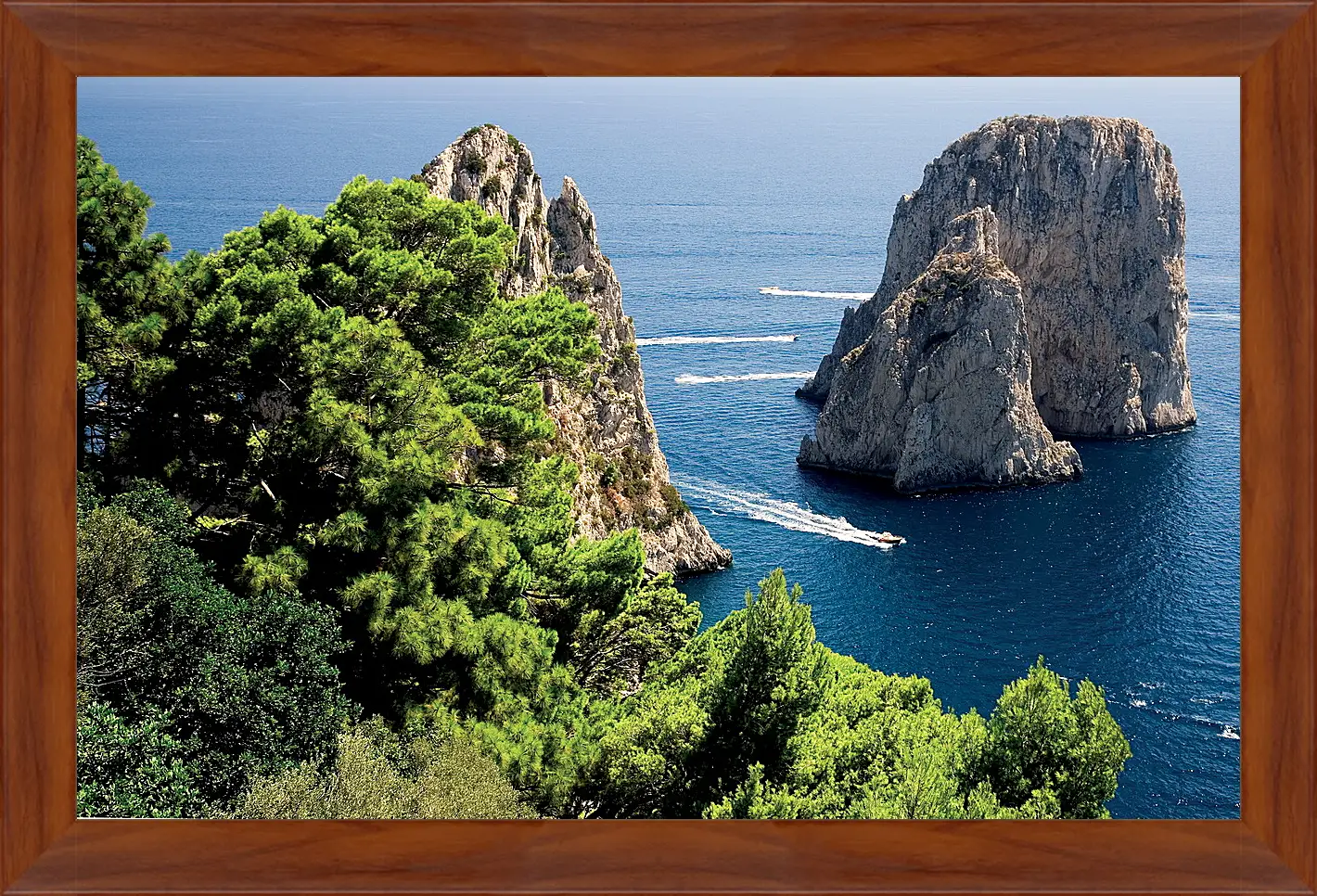 Картина в раме - Italy Capri
