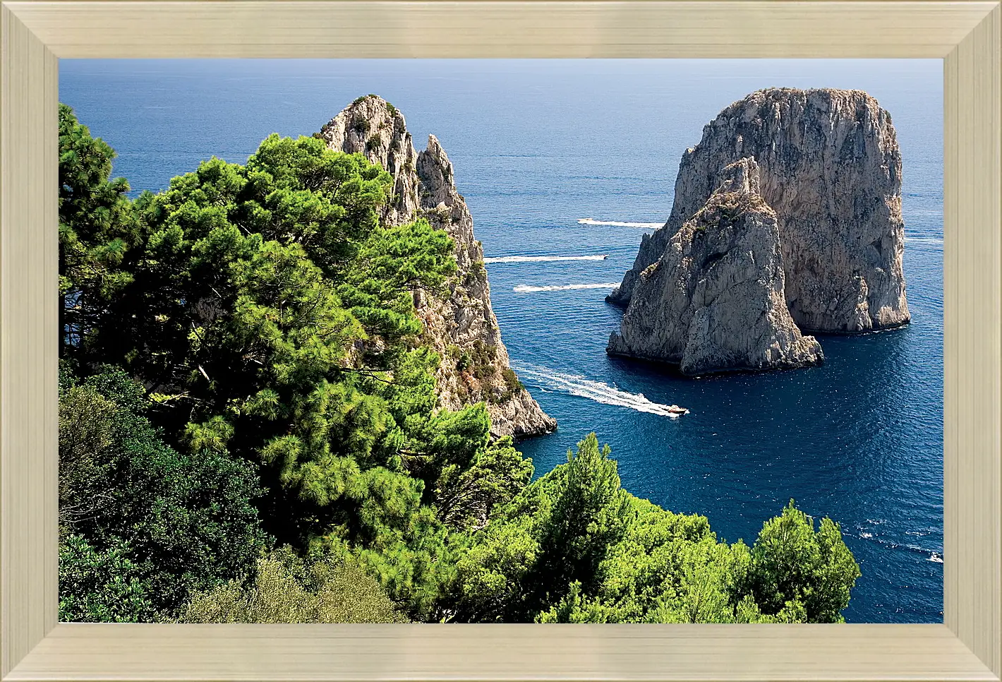 Картина в раме - Italy Capri
