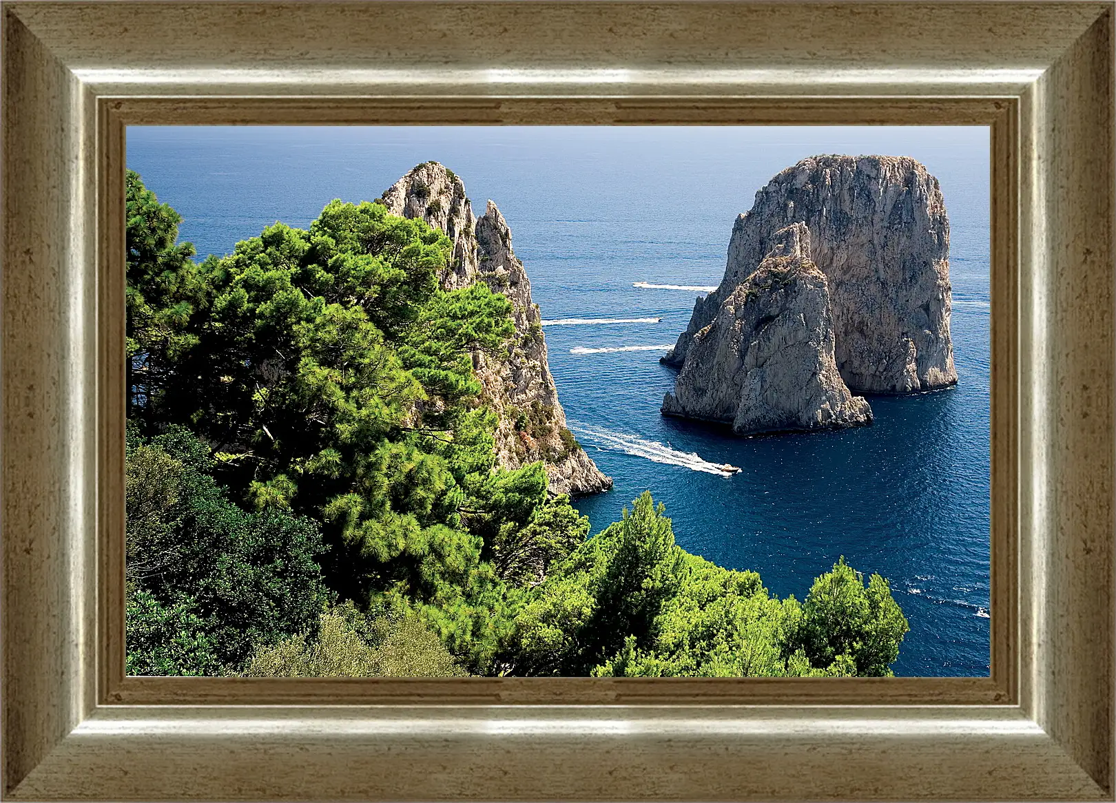 Картина в раме - Italy Capri
