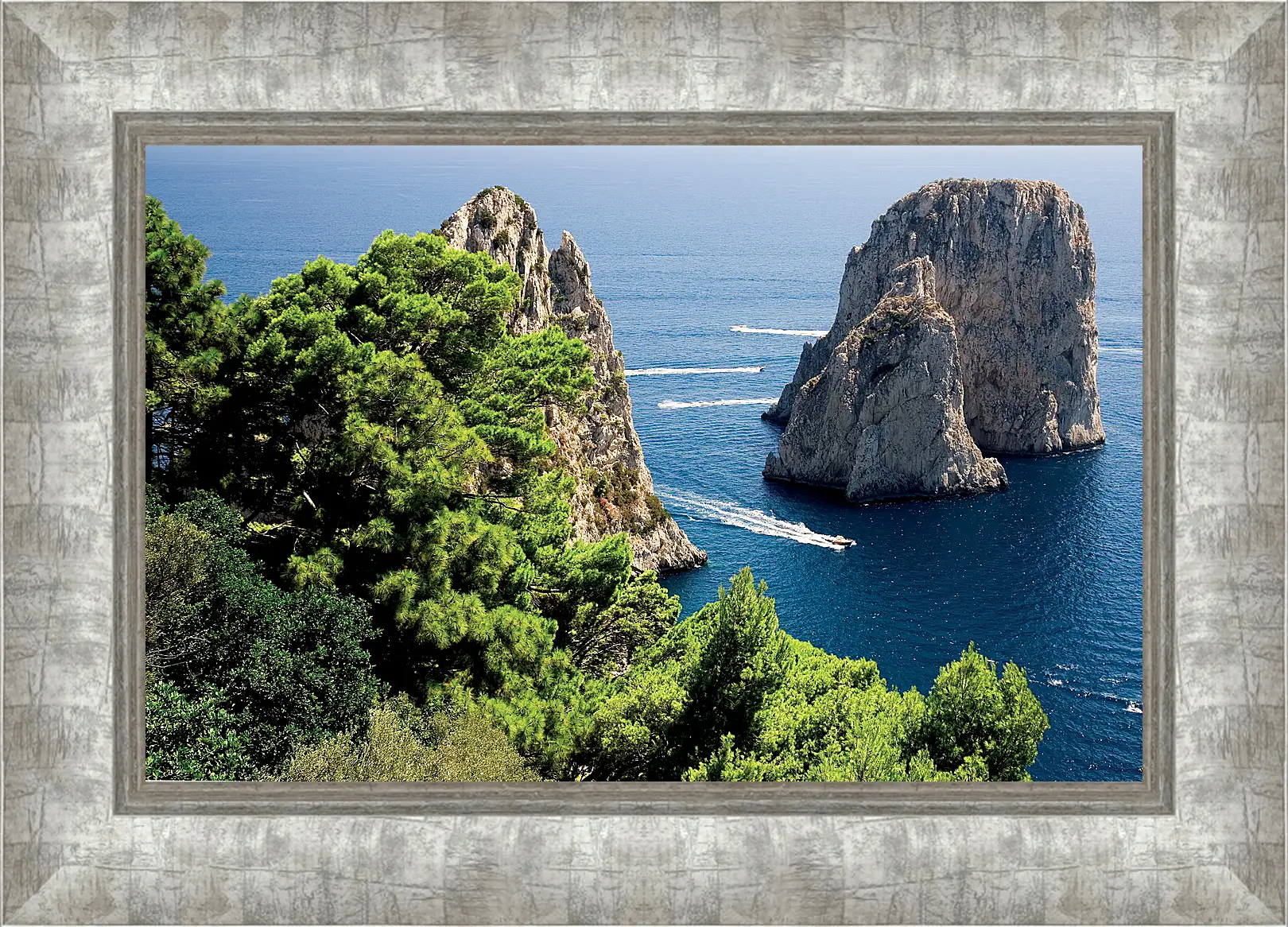 Картина в раме - Italy Capri
