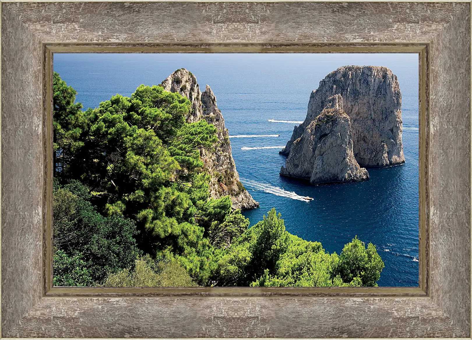 Картина в раме - Italy Capri
