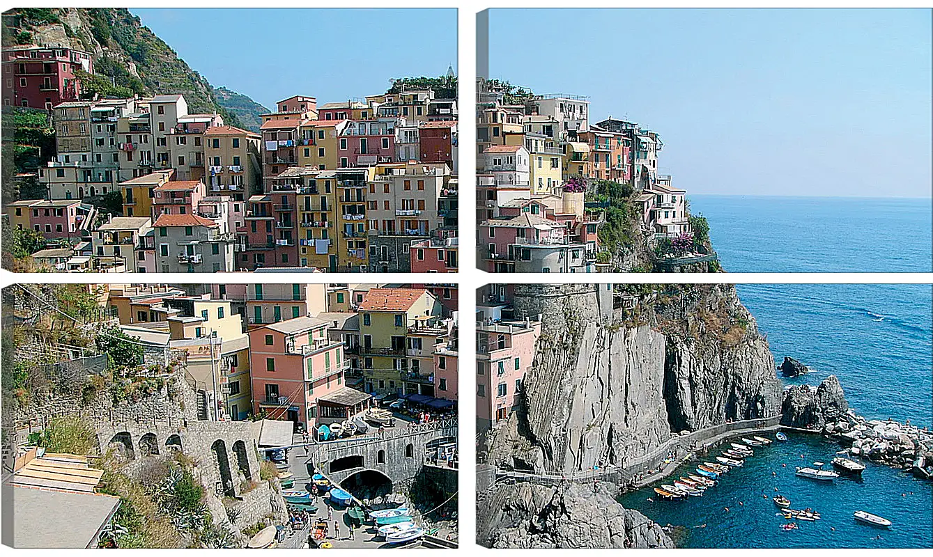 Модульная картина - Italy Cinque Terre
