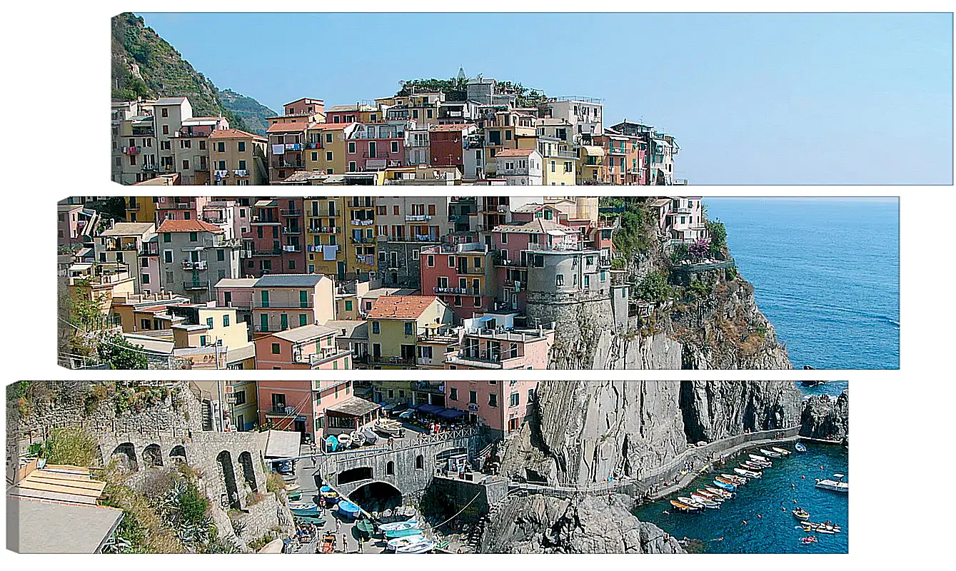 Модульная картина - Italy Cinque Terre
