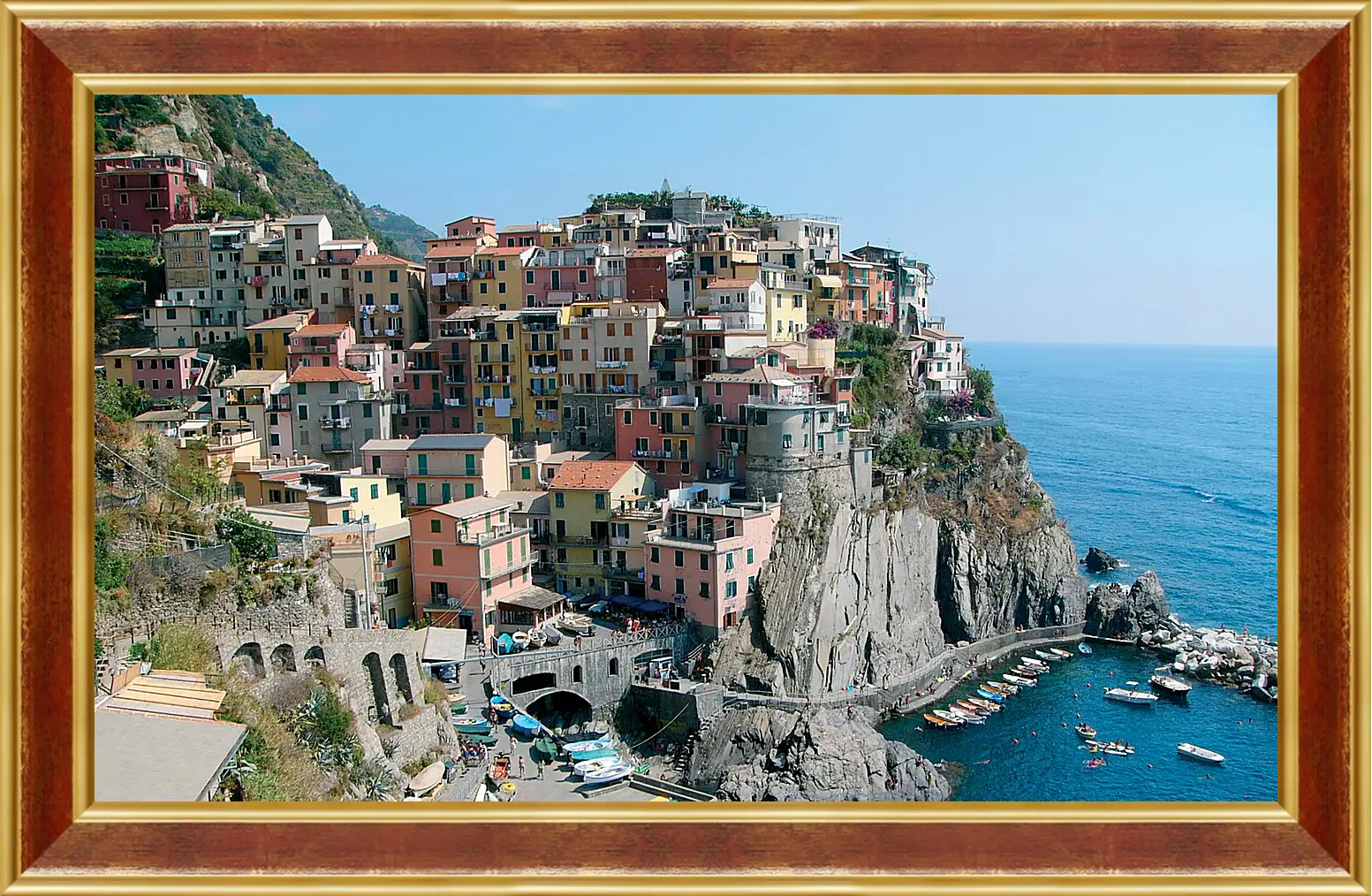 Картина в раме - Italy Cinque Terre
