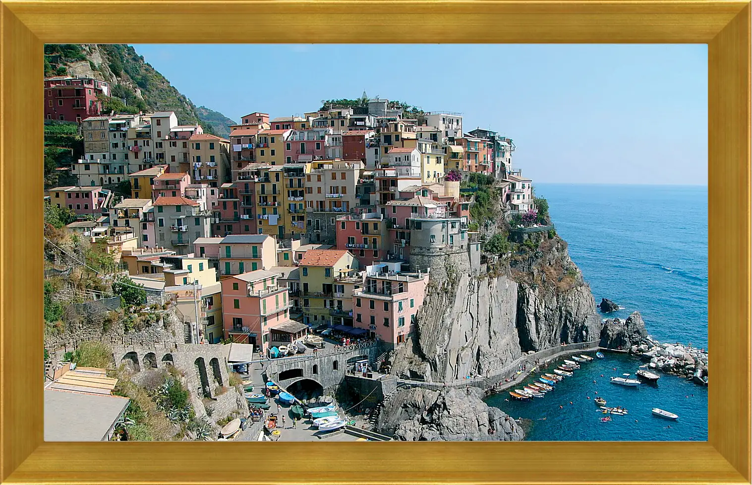 Картина в раме - Italy Cinque Terre
