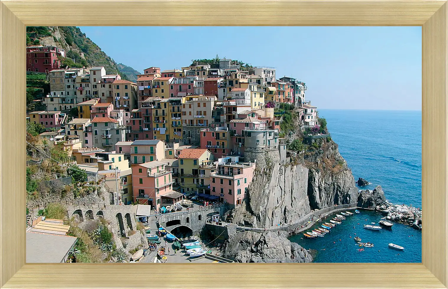 Картина в раме - Italy Cinque Terre
