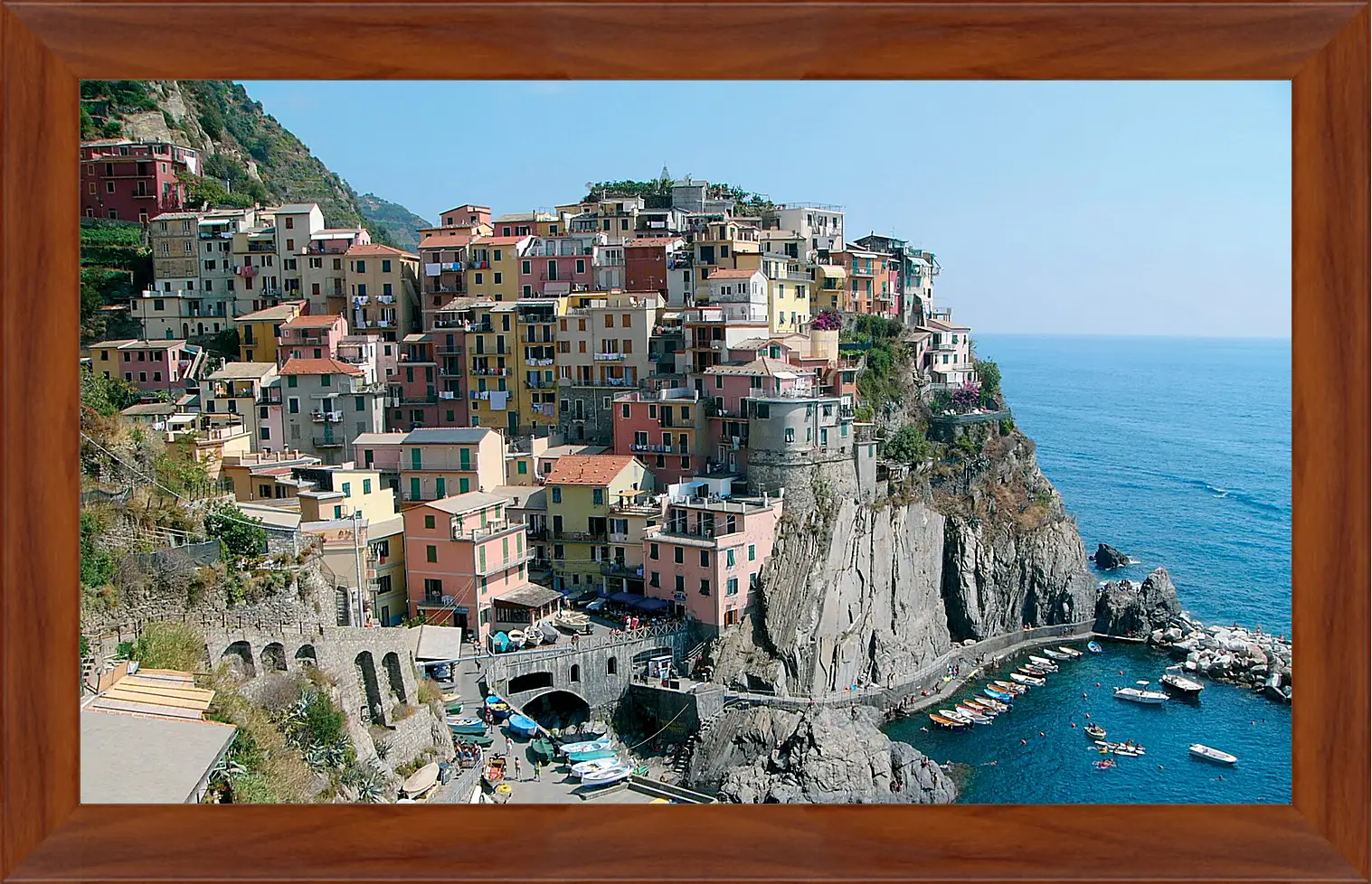 Картина в раме - Italy Cinque Terre
