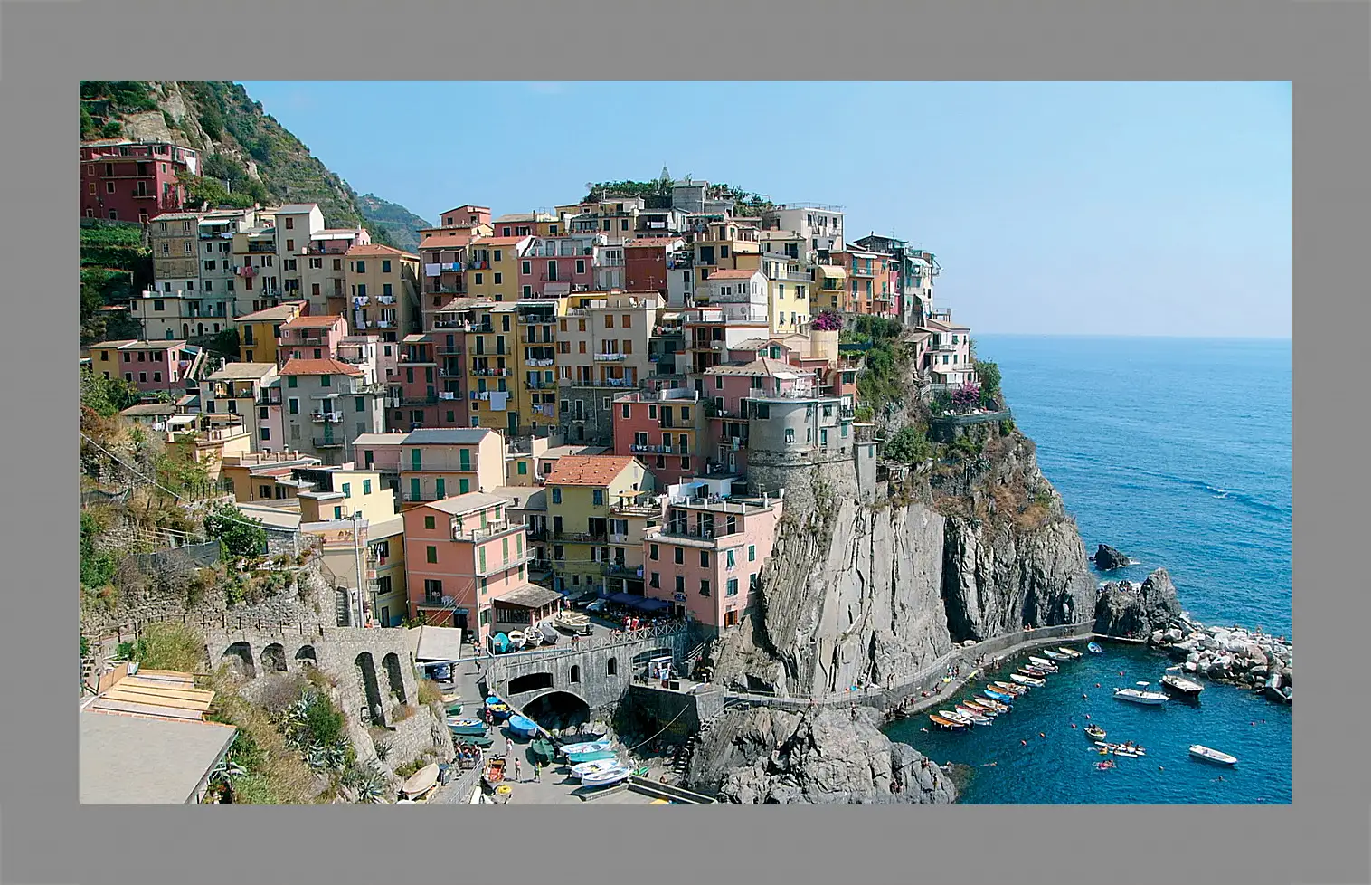 Картина в раме - Italy Cinque Terre
