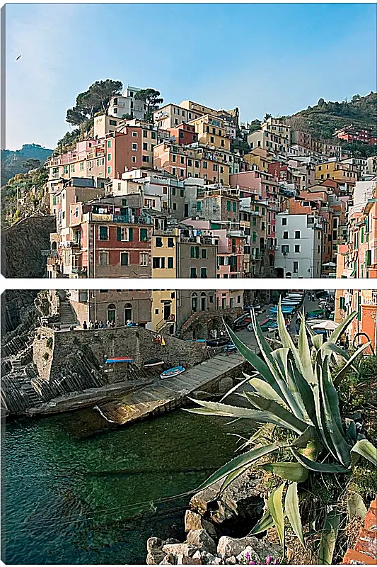 Модульная картина - Italy Cinque Terre
