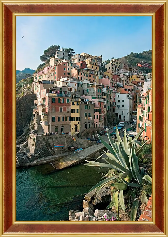 Картина в раме - Italy Cinque Terre
