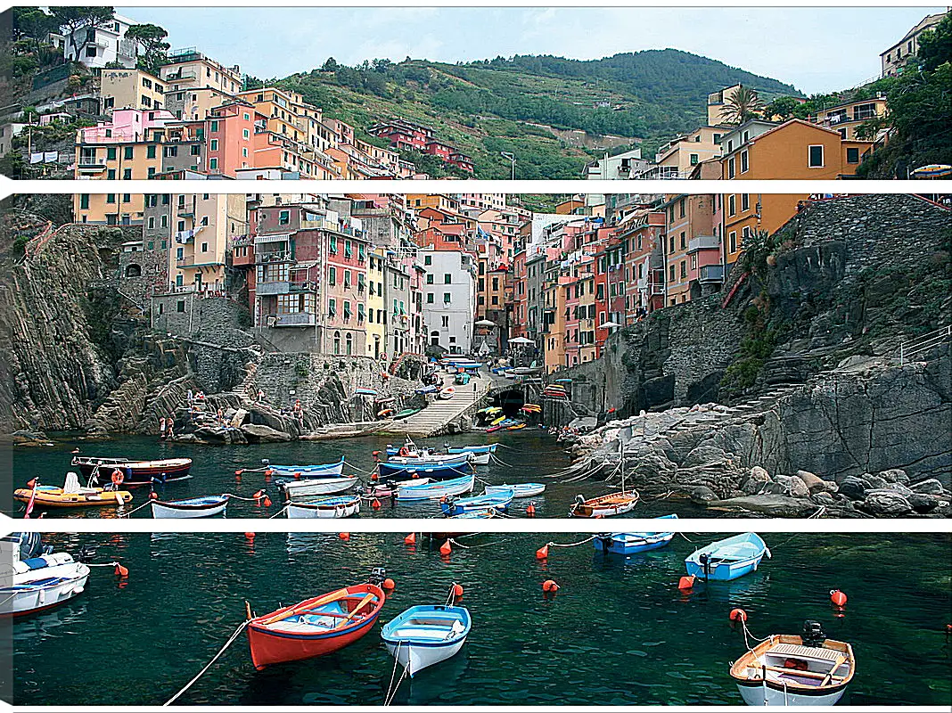 Модульная картина - Italy Cinque Terre
