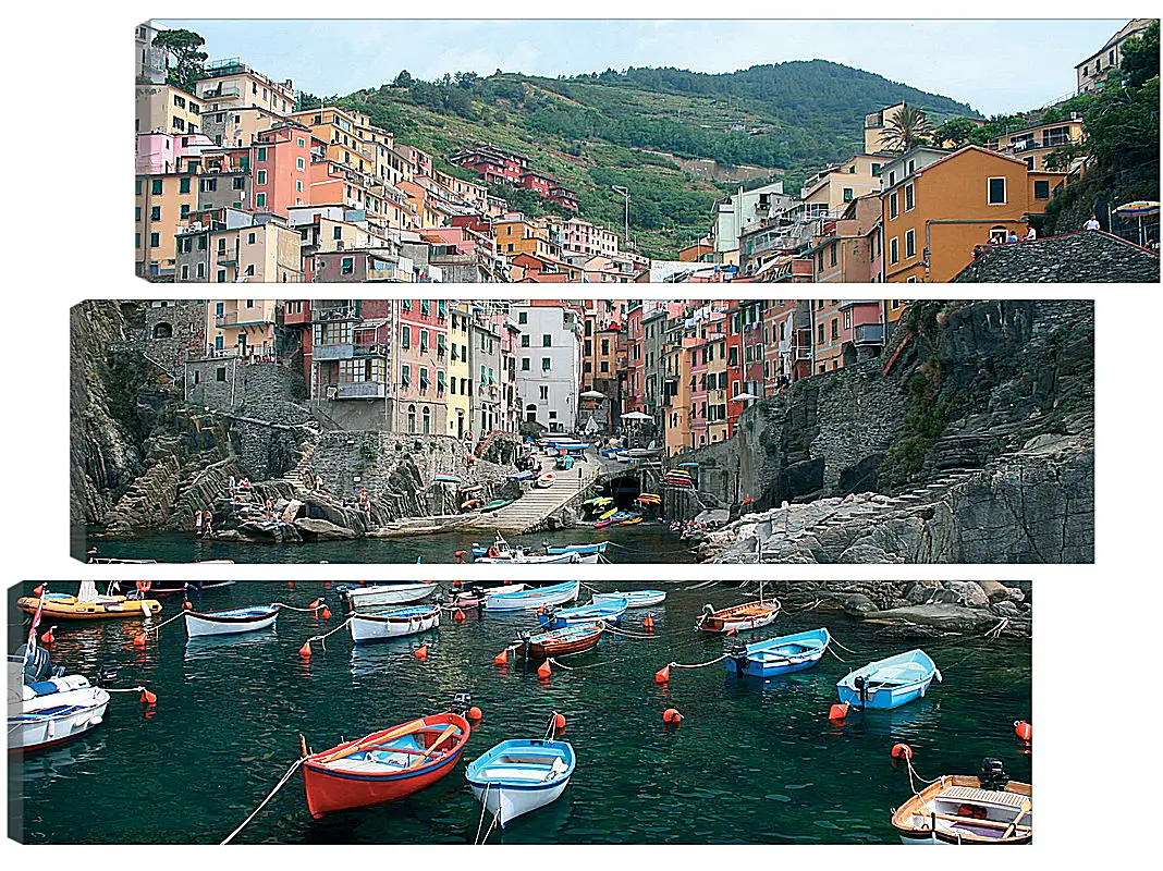 Модульная картина - Italy Cinque Terre
