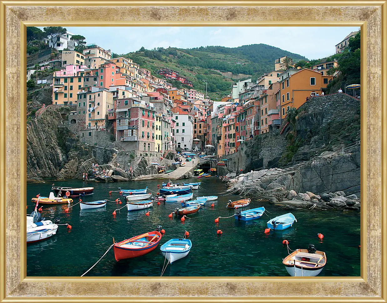 Картина в раме - Italy Cinque Terre
