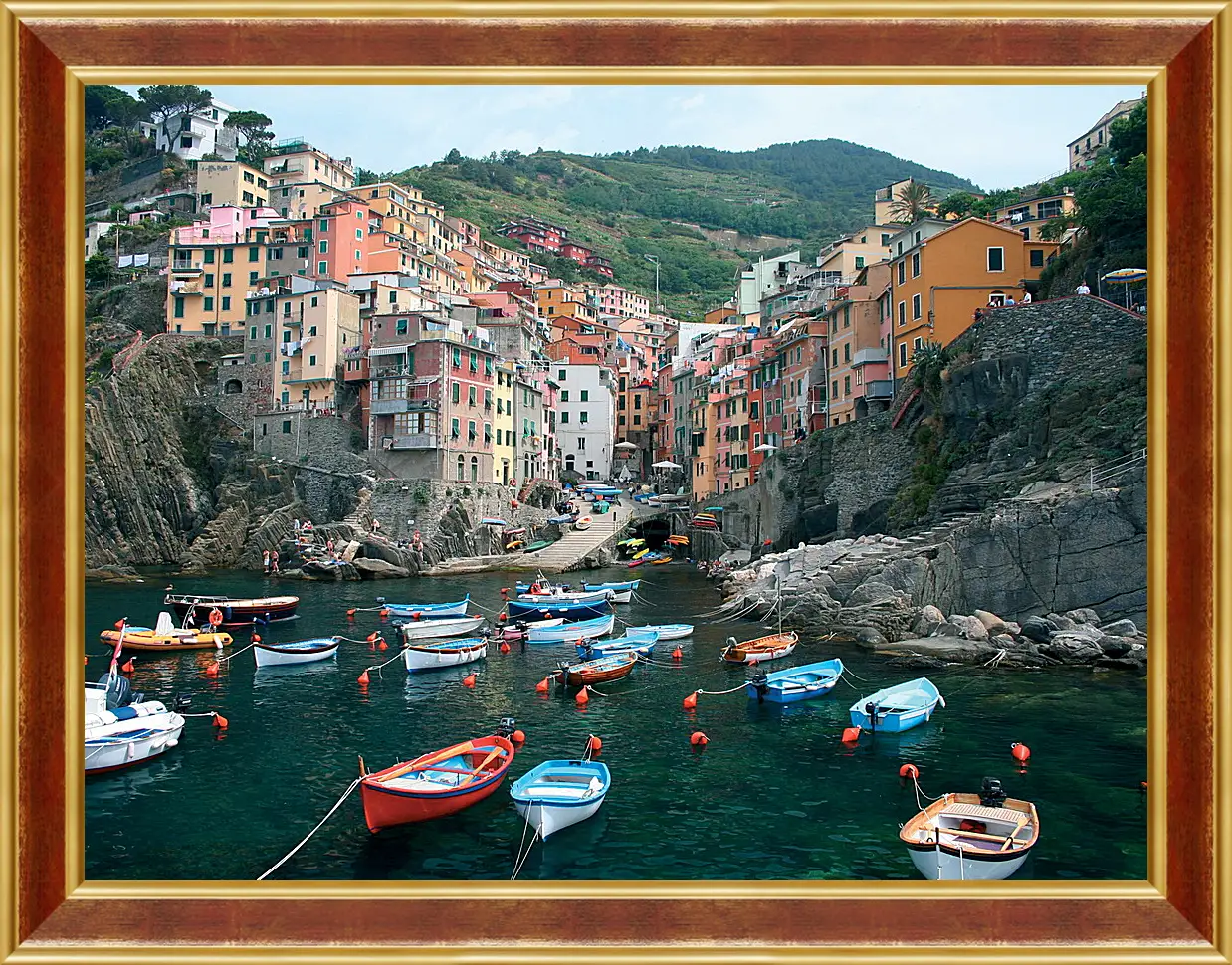 Картина в раме - Italy Cinque Terre
