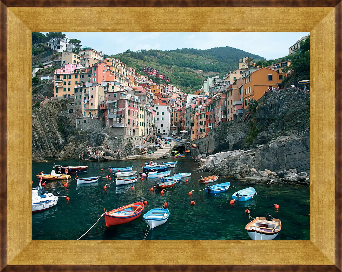 Картина в раме - Italy Cinque Terre
