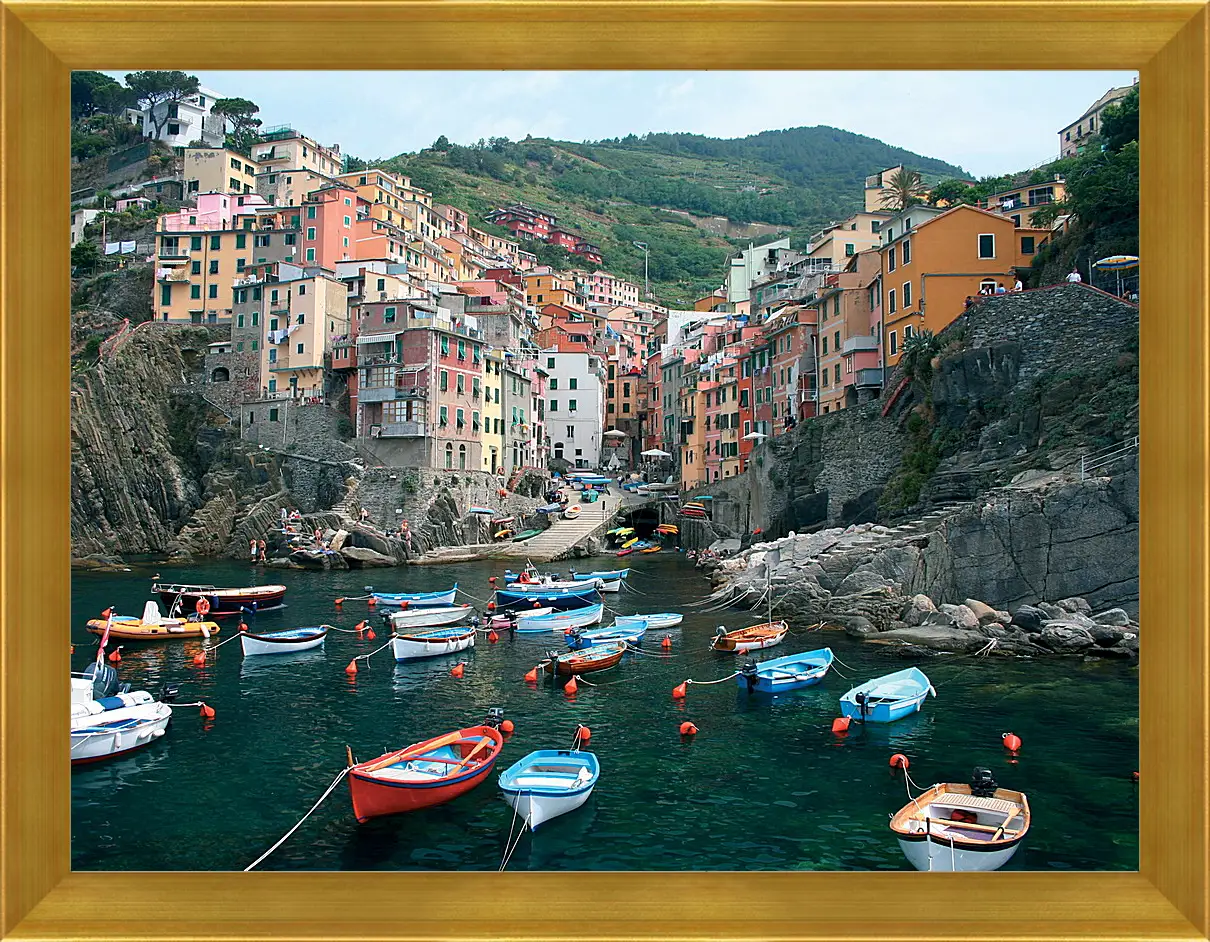 Картина в раме - Italy Cinque Terre
