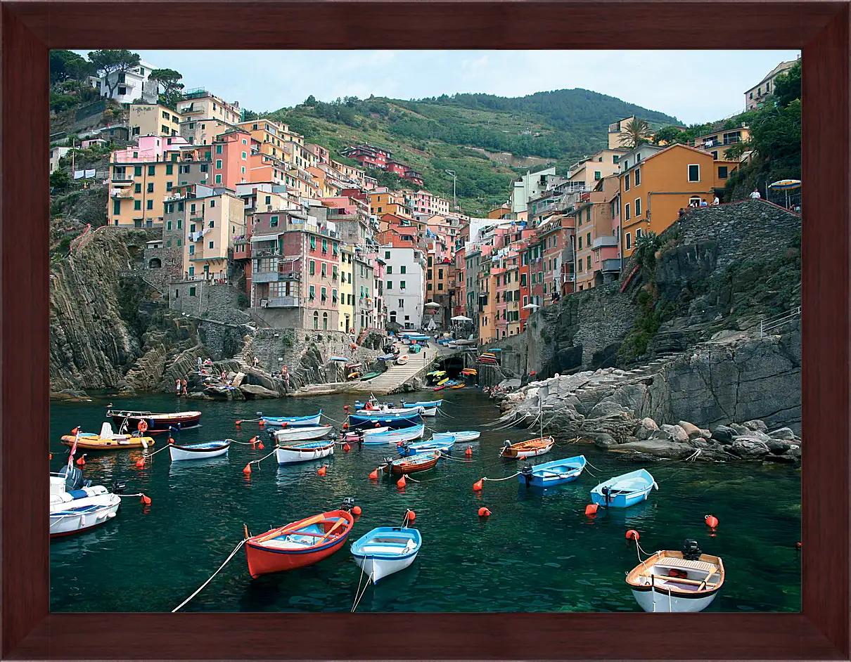 Картина в раме - Italy Cinque Terre
